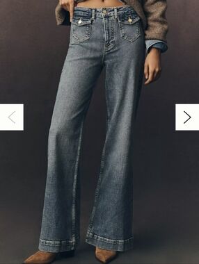 Pilcro Pocket High-Rise Flare Jeans